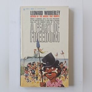 A Feast of Freedom By Leonard Wibberley 1964 Vtg Paperback First Bantam Printing
